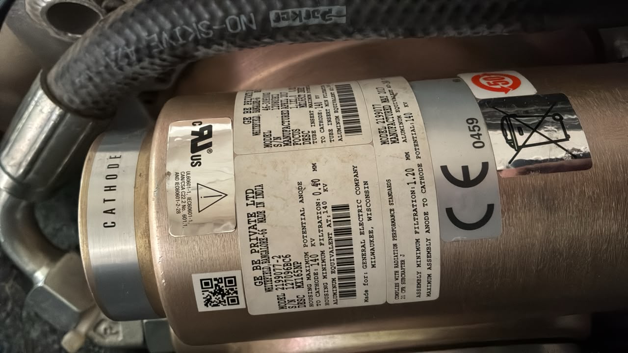 TUBO MX165 CT - GE